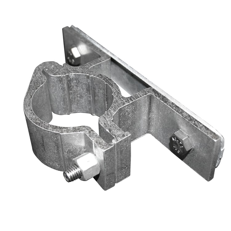 Aluminium Klapphalterung 48 mm - E / 48,3 mm