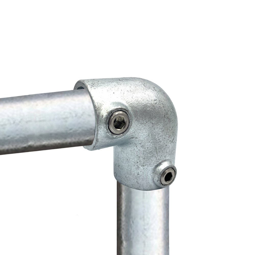 Karton Bogen 90° - Kombinationsmaß-ED / 48,3 mm - 42,4 mm