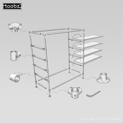 Offener Schrank Dresden: M / 42,4mm / silber