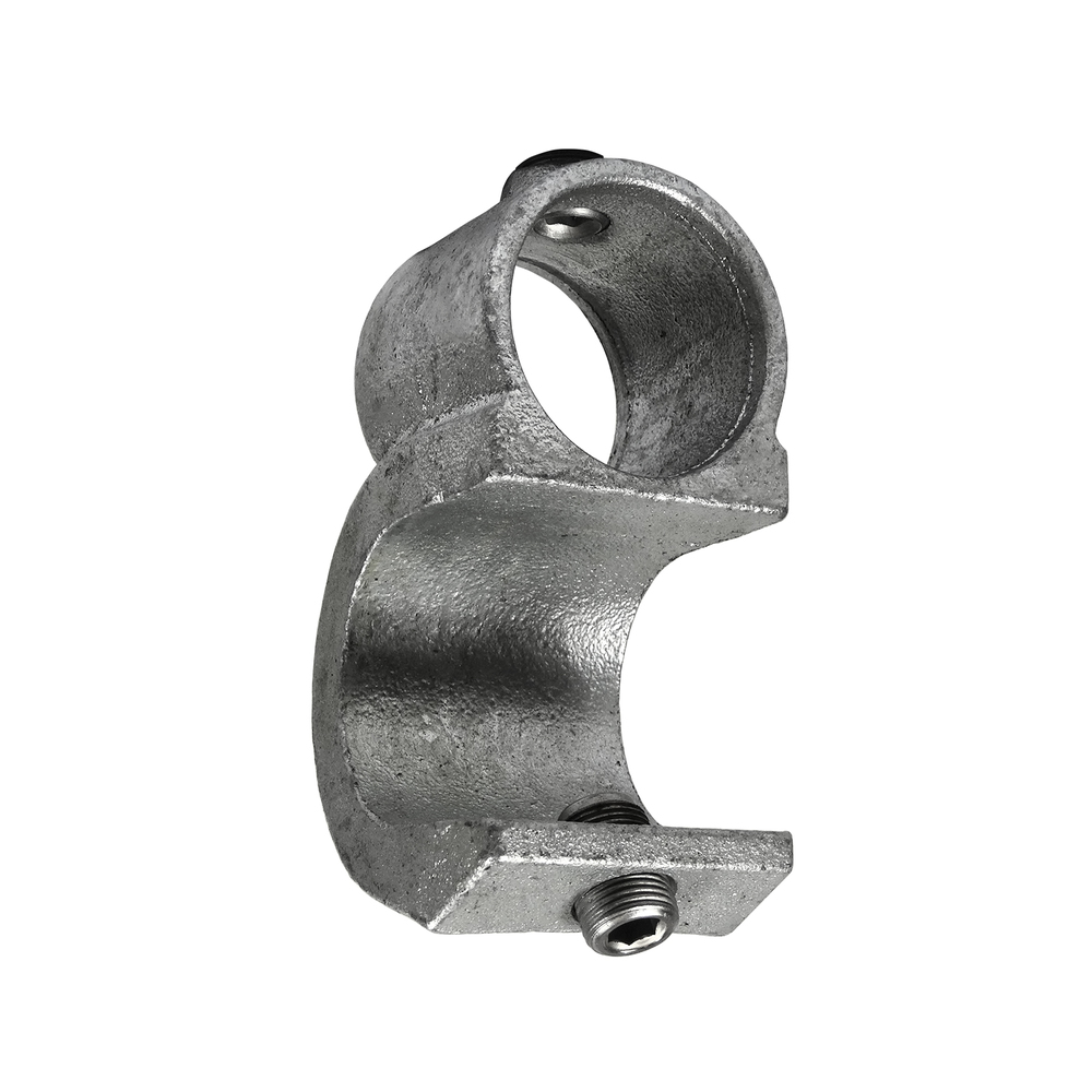 Rohrverbinder Kreuzstück offen mit Einlage-E / 48,3 mm