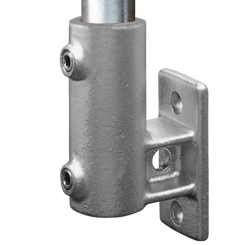 Rohrverbinder Wandhalter vertikal-E / 48,3 mm