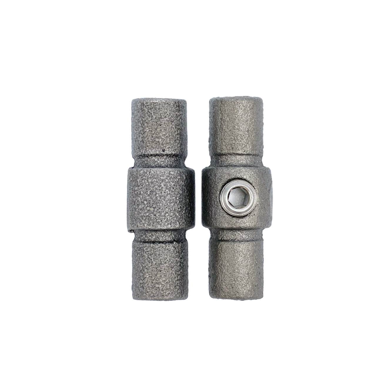 Rohrverbinder Verlängerungsstück innen - unbehandelt-C / 33,7 mm