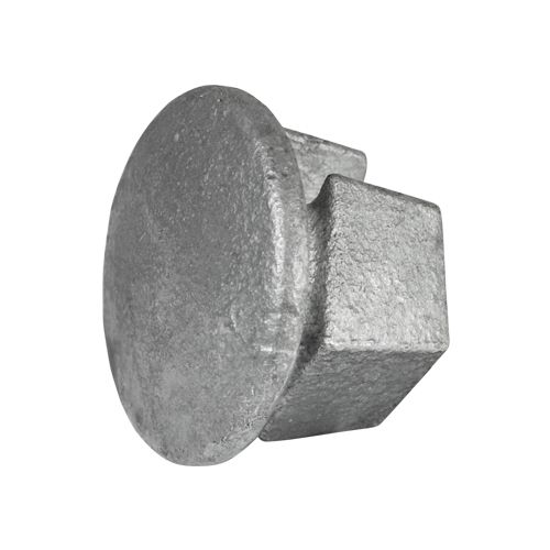 Rohrverbinder Stopfen Metall für Stahlrohre-F / 60,3 mm