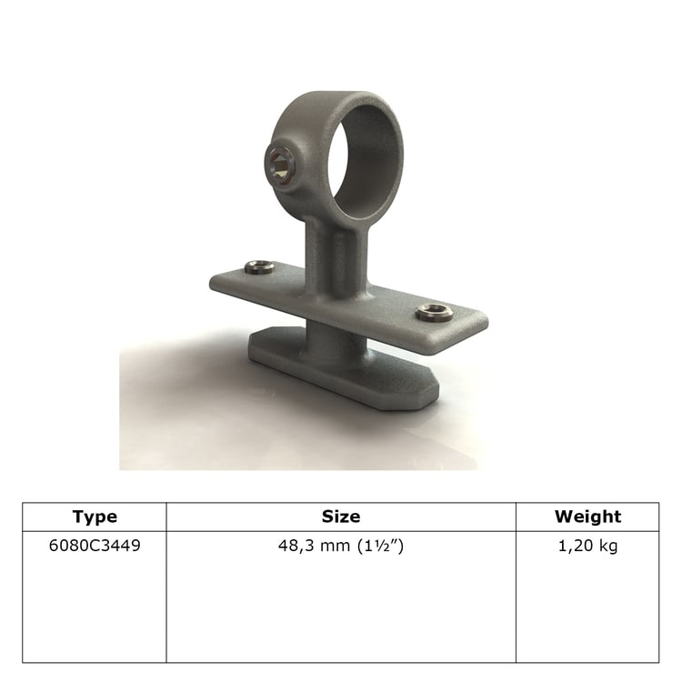 Containerklemme für Oberseite Container-E / 48,3 mm