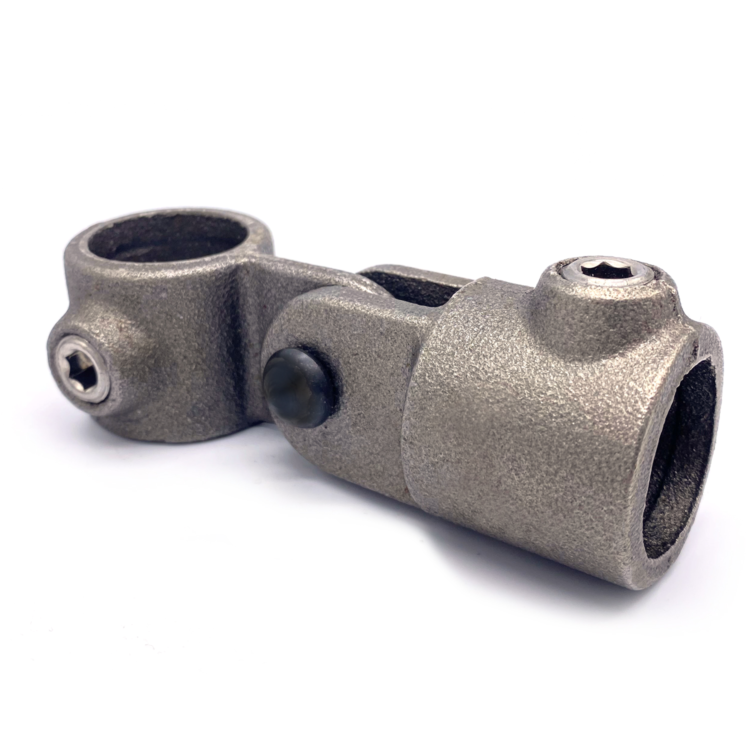 Rohrverbinder Gelenkstück einfach - unbehandelt-D / 42,4 mm