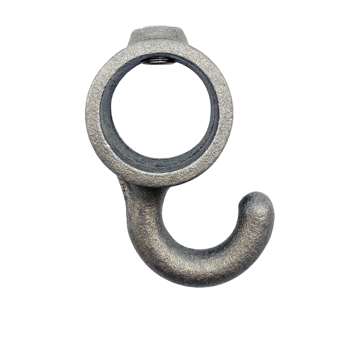 Rohrverbinder Garderobenhaken - unbehandelt-D / 42,4 mm