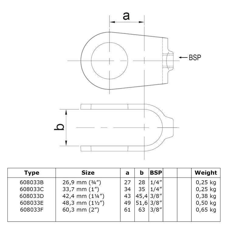 Karton Rohrverbinder Kreuzstück offen-D / 42,4 mm