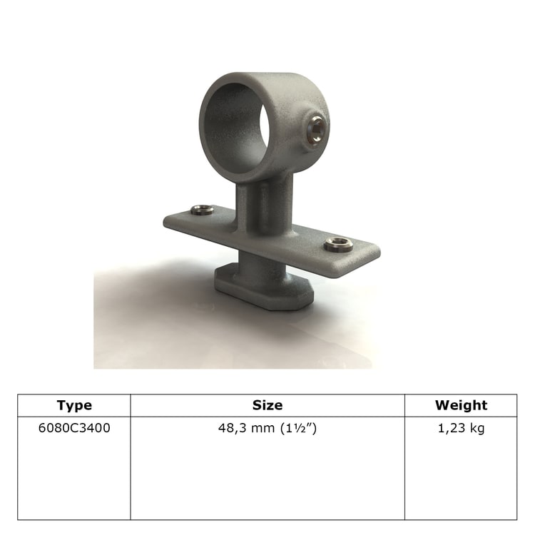 Containerklemme für Vorderseite Container-E / 48,3 mm