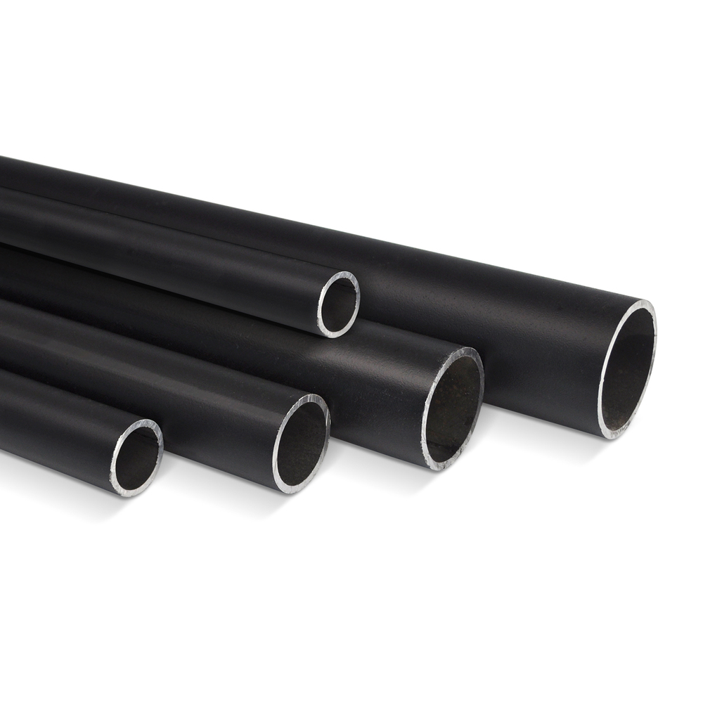 Schwarze Stahlrohre: E / 48,3 x 2,90 mm
