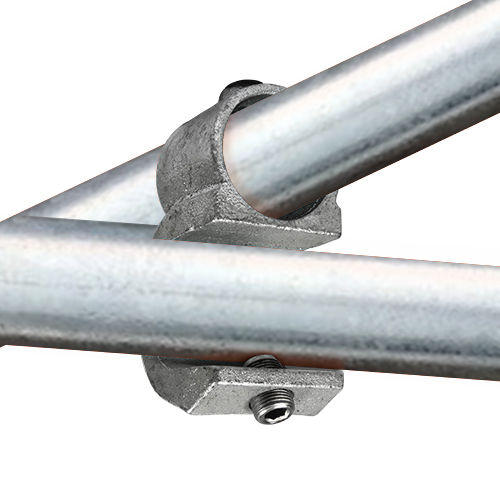 Karton Rohrverbinder Kreuzstück offen mit Einlage-D / 42,4 mm