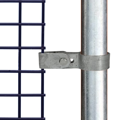 Rohrverbinder Gitterhalter einfach-C / 33,7 mm