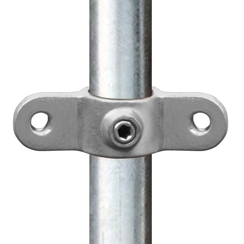Rohrverbinder Gelenkauge doppelt-D / 42,4 mm